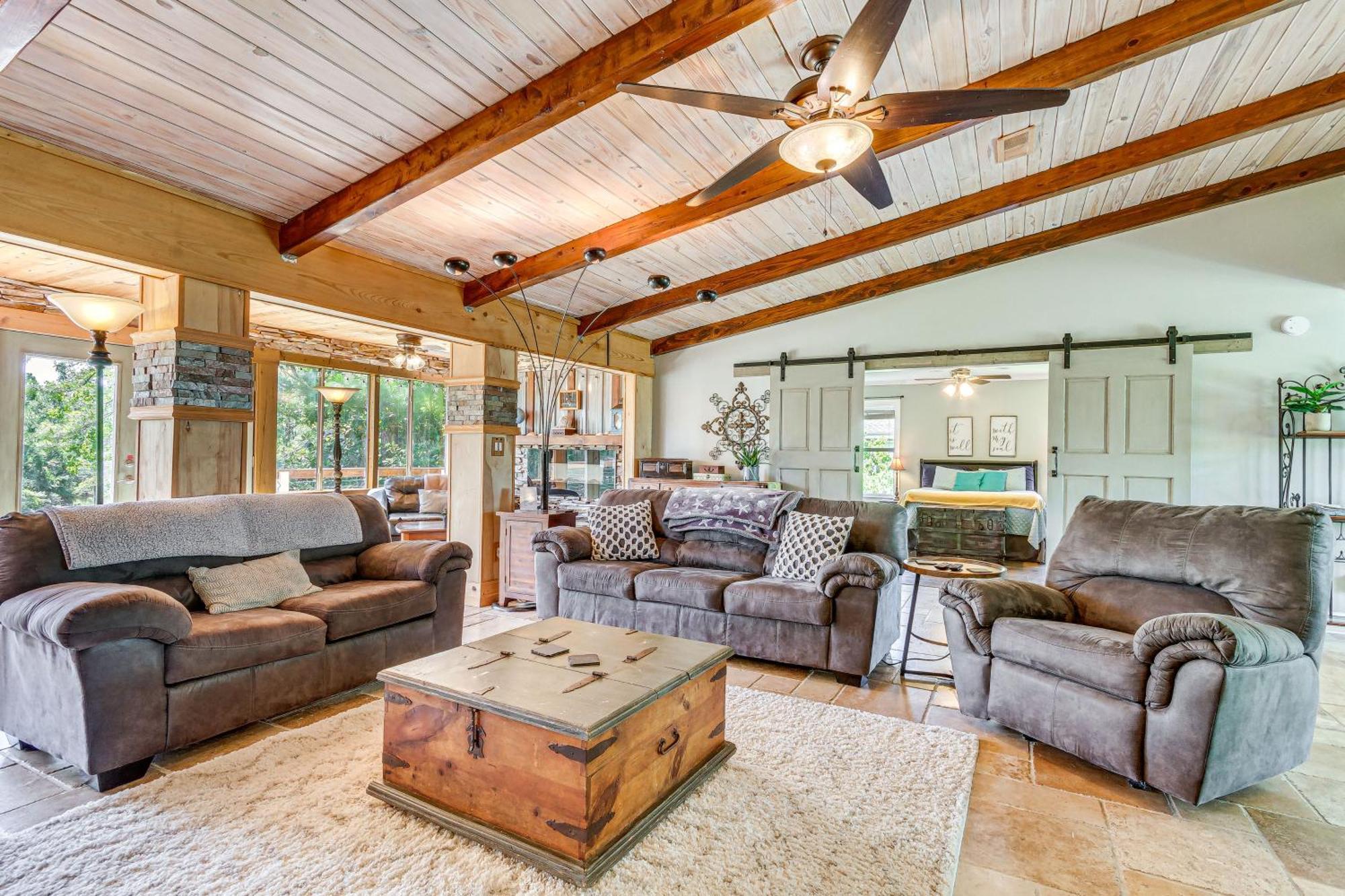Waterfront Florida Vacation Rental With Boat Dock Милтон Экстерьер фото