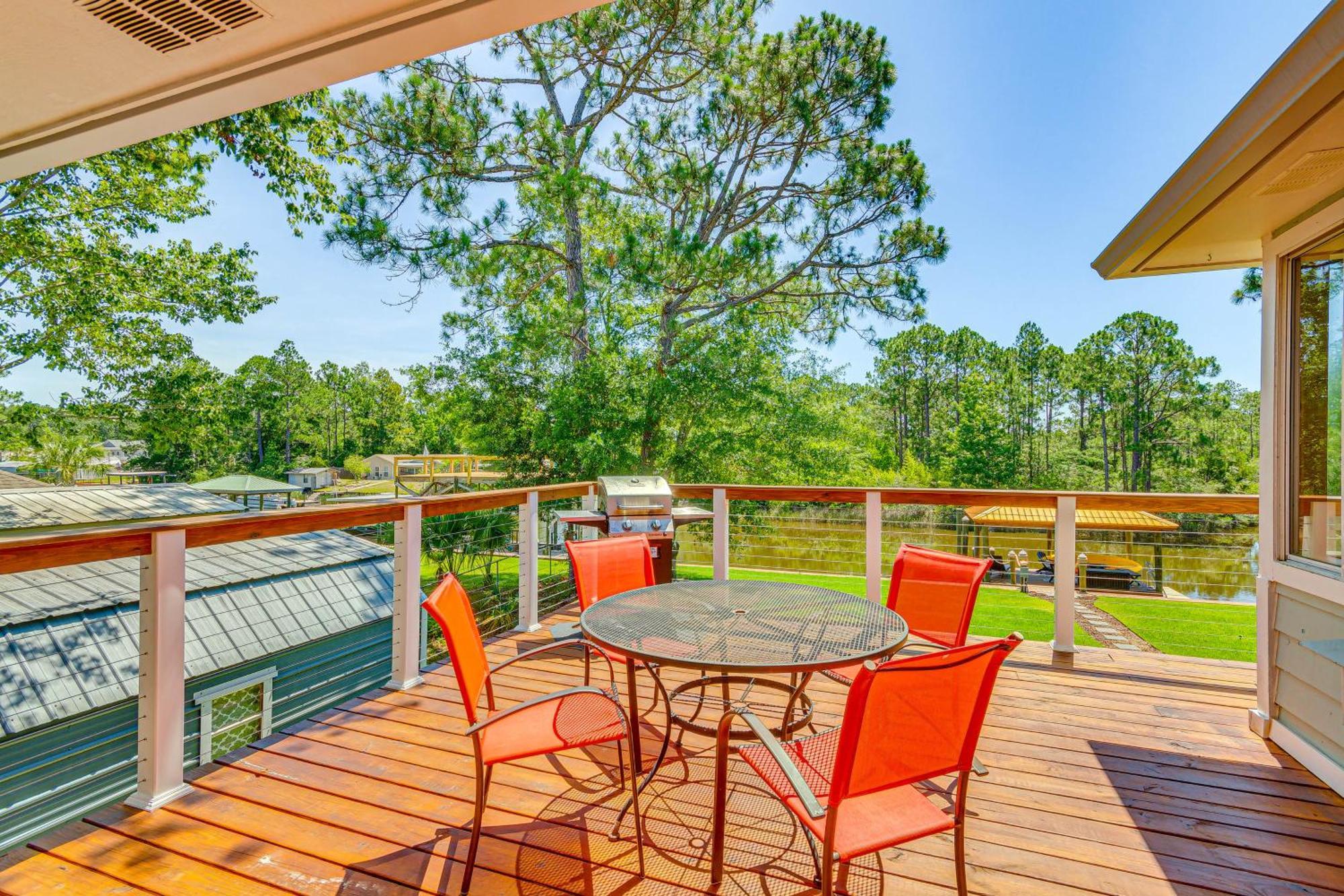 Waterfront Florida Vacation Rental With Boat Dock Милтон Экстерьер фото